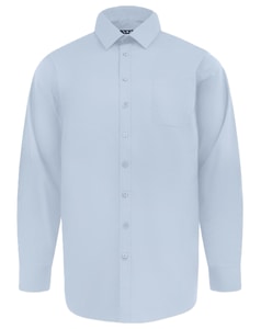 D555 Oliver Long Sleeve Stretch Shirt Sky Blue